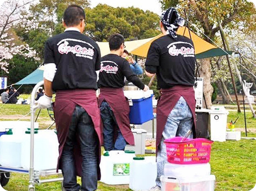 当日のセッティング