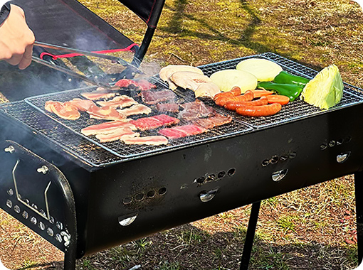 バーベキュー開始