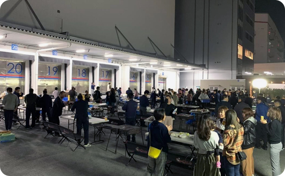 物流サービス様/150名