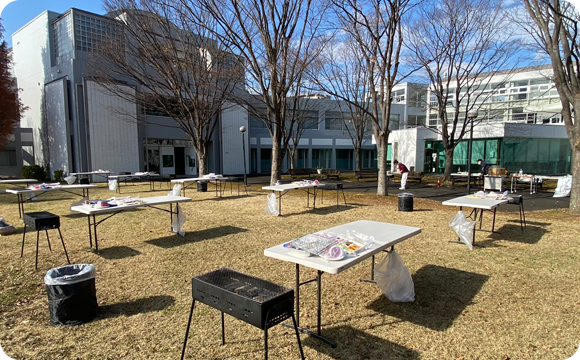 大学サークル 立食形式/50名